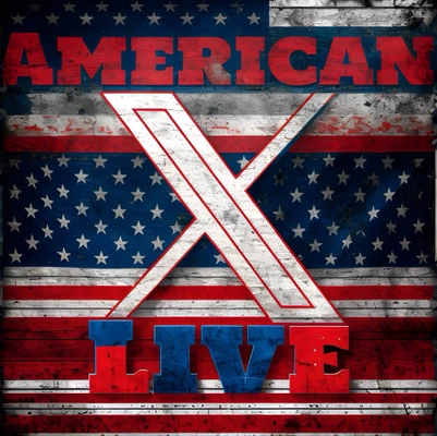 American X Live Logo